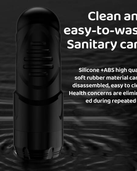 Men's vacuum suction masturbation cup